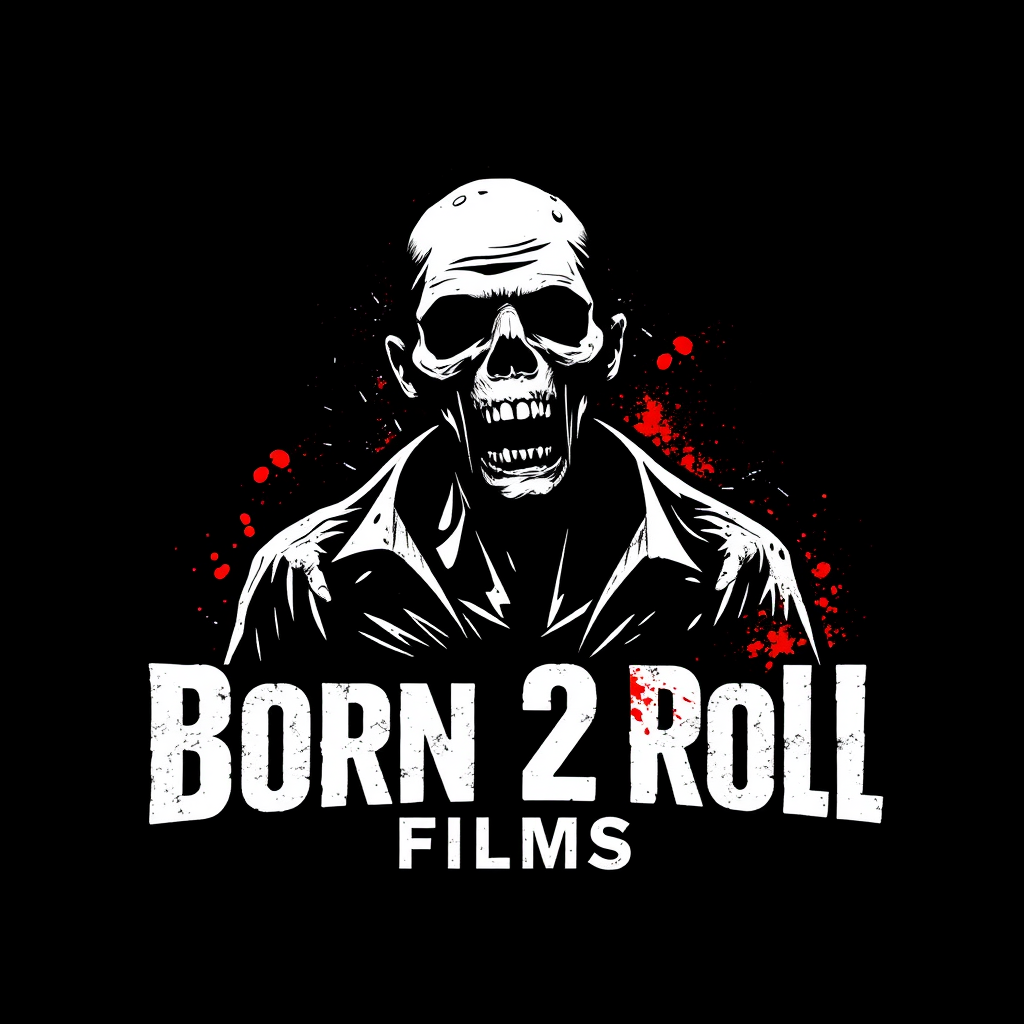 Born to roll zombie t-shirt